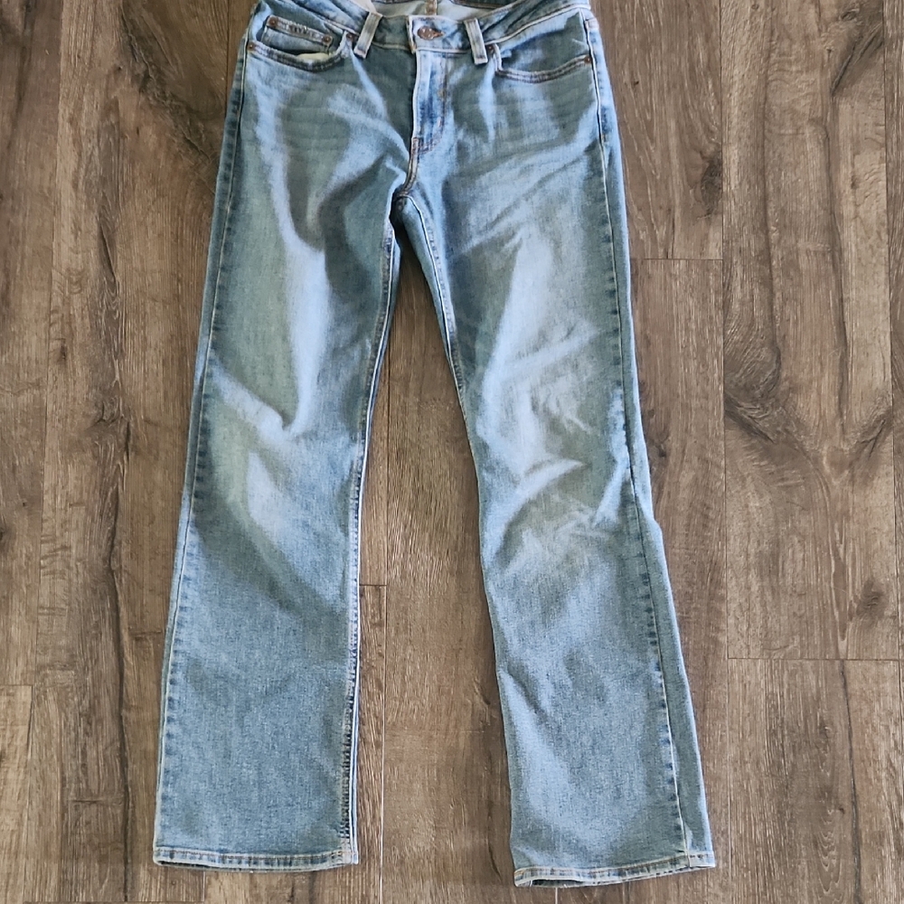 Levi's Blue Straight Leg Jeans Classic Style